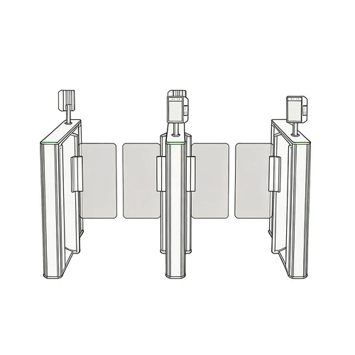 مدمج مع بوابات المرور installation method